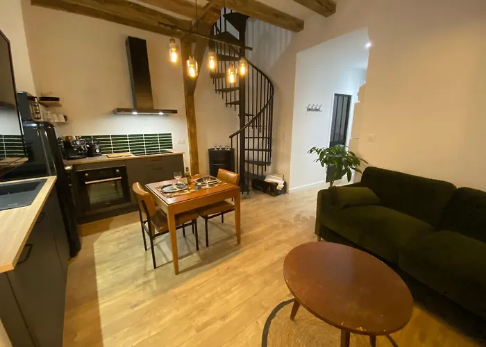 Apartmán L'oasis Angevine - Balneo, Sauna, Cinema & Parking Angers